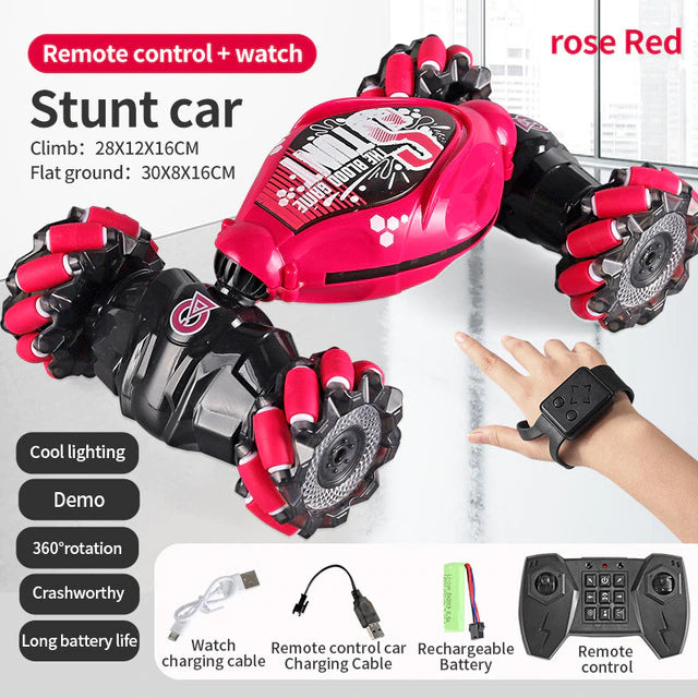 Holiday Sale! $49.99! Free Shipping!-Twisting Hand Remote Controlled Stunt Car